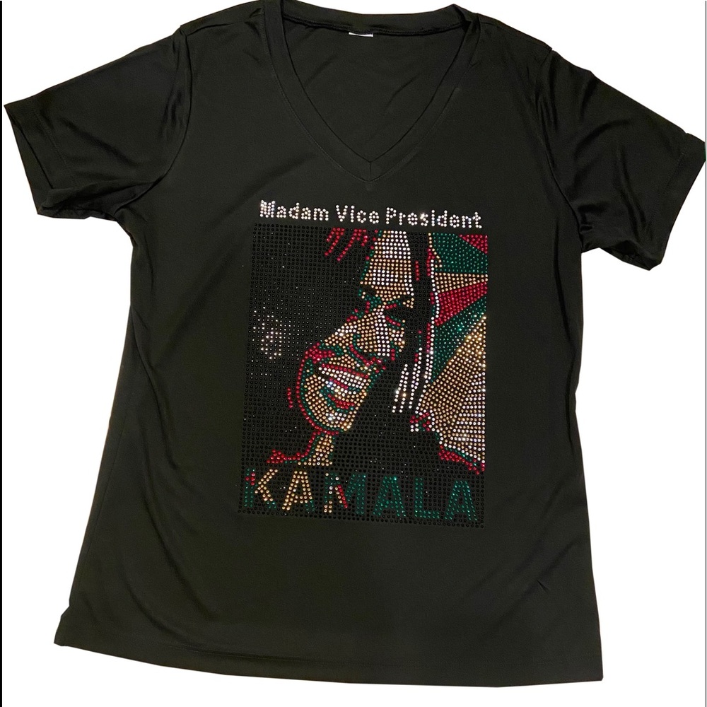 Kamala Harris Bling T-shirt